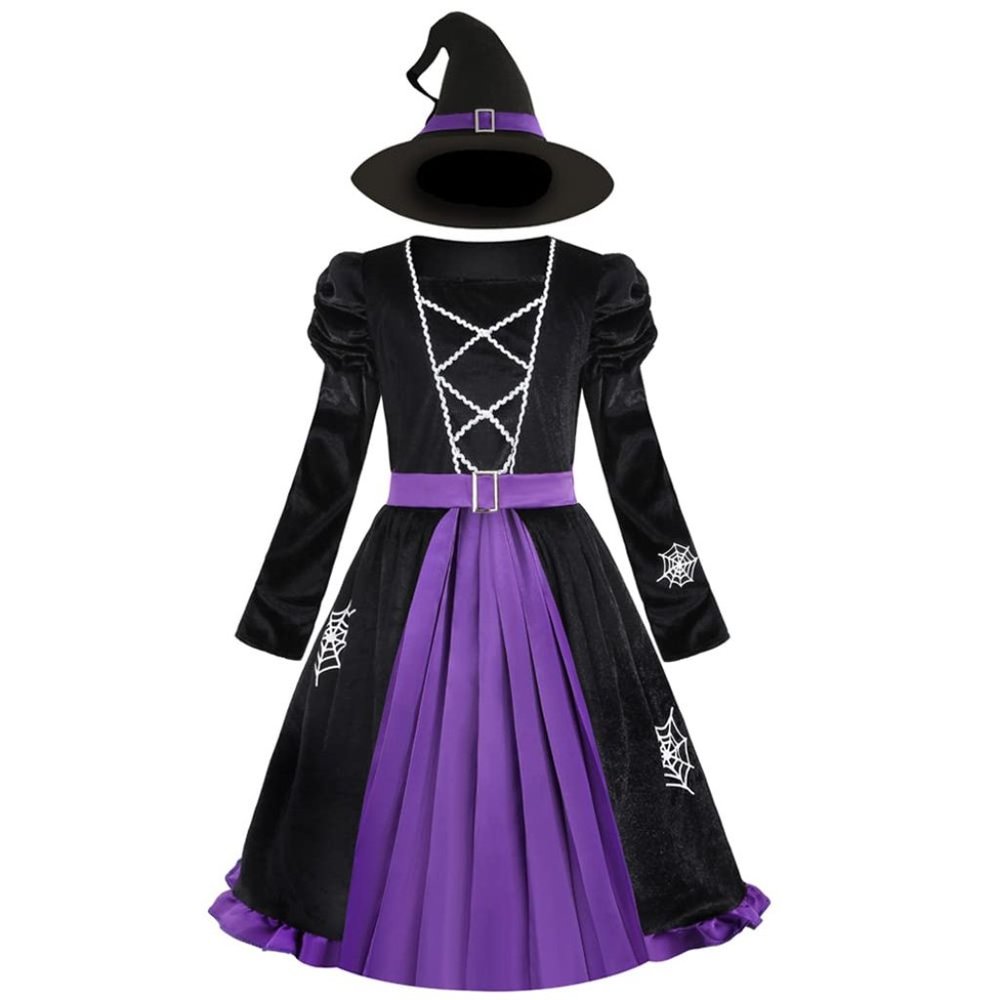 NEW - Girls Spooktacular Creations Witch Costume for Halloween - …Large